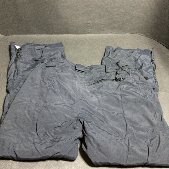 Fleece Lined McKinley Snow Pants Black Size M - Picture 1 of 5